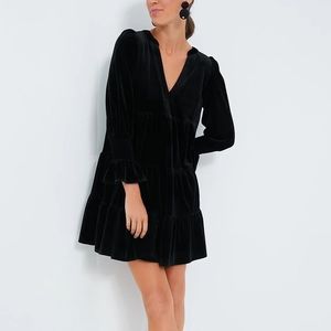 Tuckernuck black velvet Kenzo dress